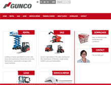 Tablet Screenshot of gunco.com